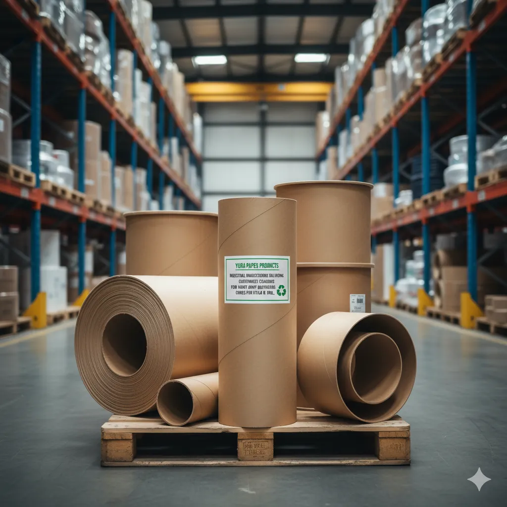 spiral paper cores for film and foil winding